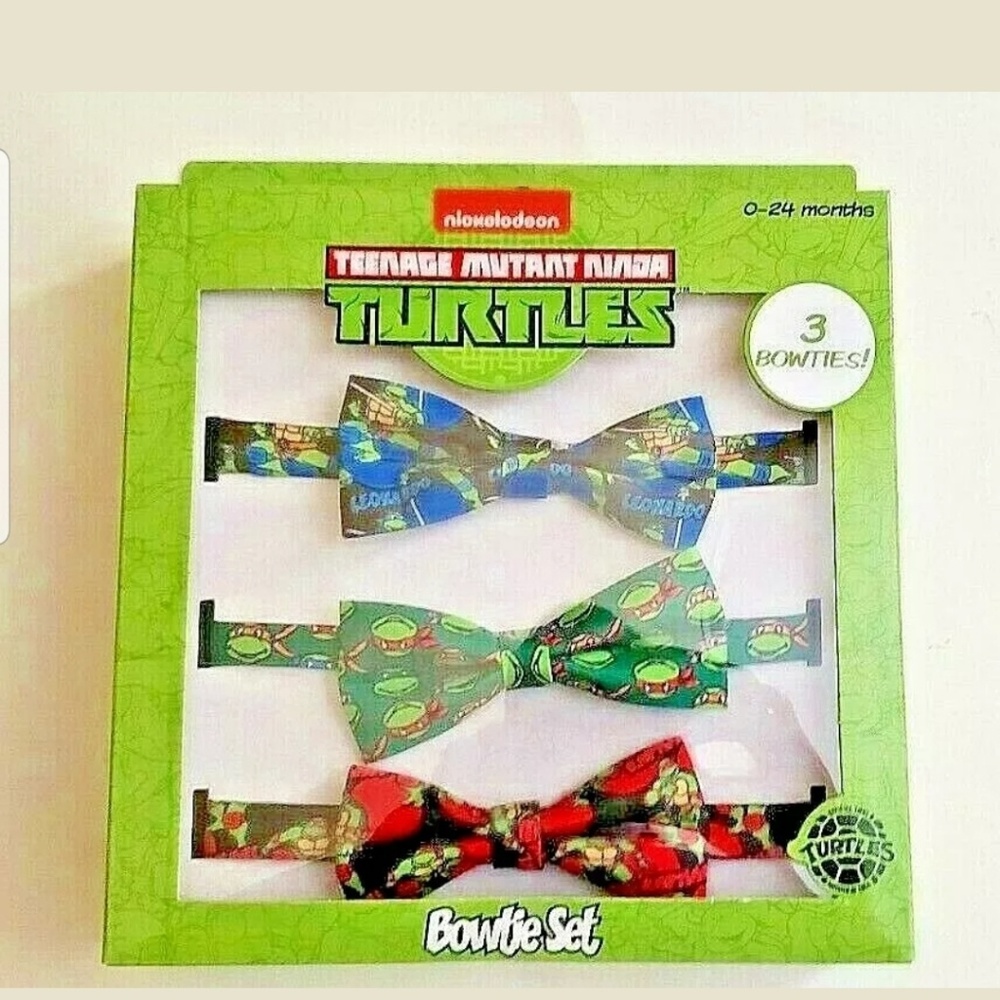 Nickelodeon Toddler 3pc Bowtie Ninja Turtles